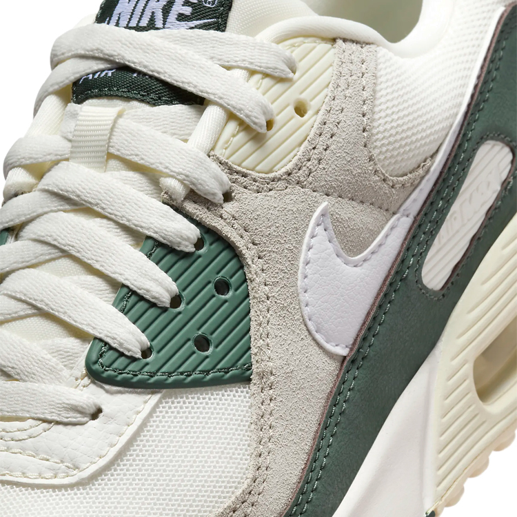 Кроссовки Nike WMNS AIR MAX 90 / Женский / 40.5 / Белый/Зеленый photo 4