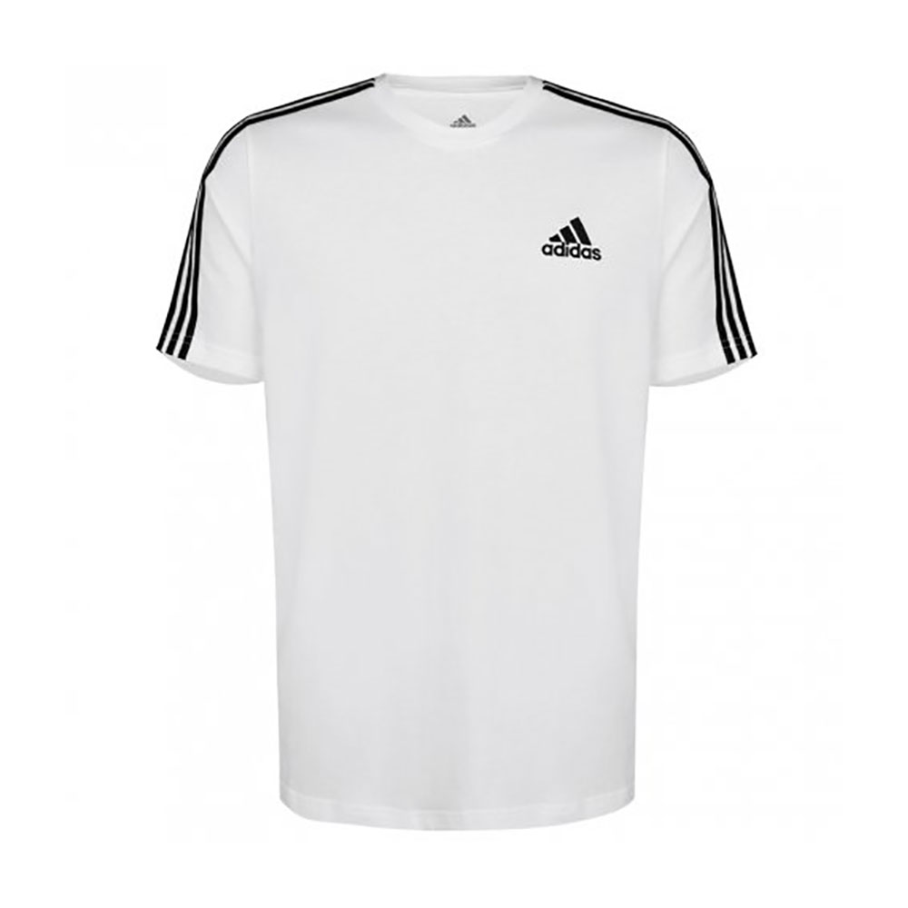 Tricou bărbătesc Adidas M 3S SJ T S Alb photo 1 Tricou bărbătesc Adidas M 3S SJ T S Alb photo 1