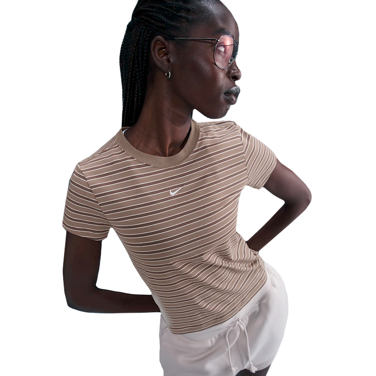 Футболка Nike W NSW NK CHLL KNT TEE PNX XS Коричневый Женский photo 2