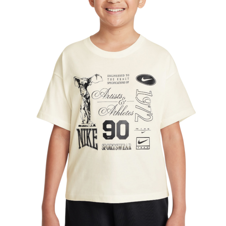 Tricou Nike G NSW TEE DANCE / Femei / S / Bej photo 1