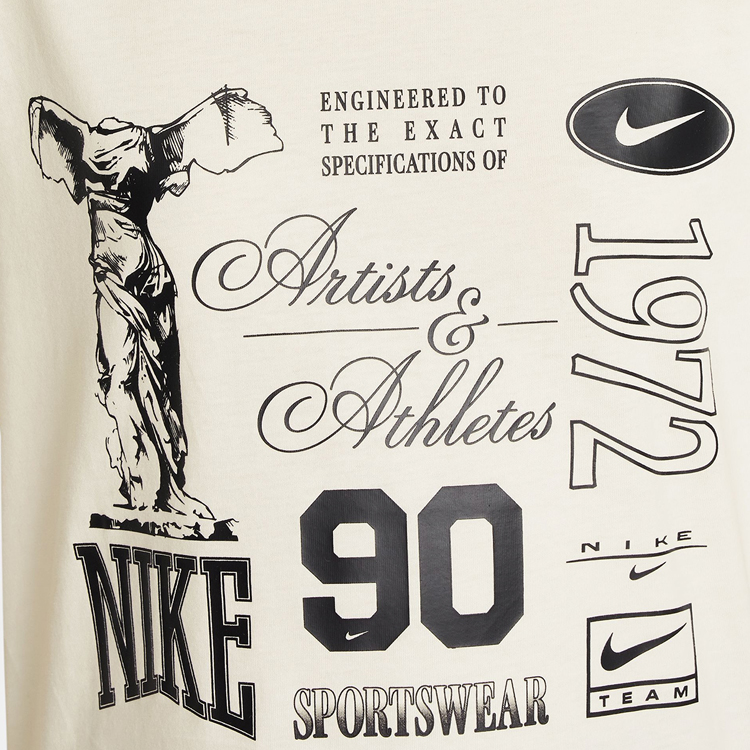 Tricou Nike G NSW TEE DANCE / Femei / S / Bej photo 3