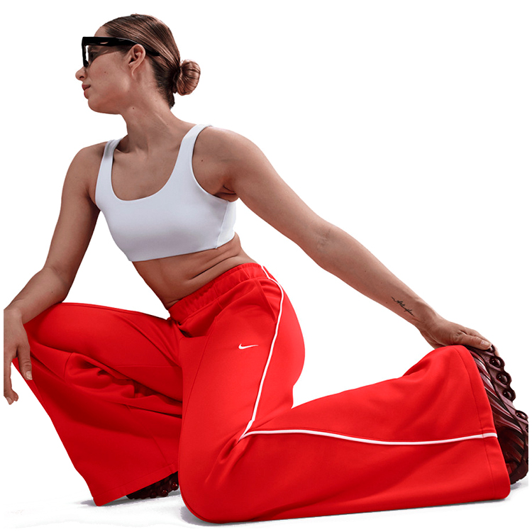Брюки Nike W NSW WIDE LEG TRACK PNT XS Красный Женский photo 3
