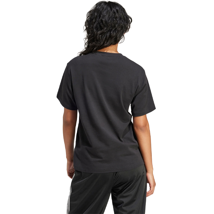 Футболка Adidas TREFOIL TEE XXS Черный Женский photo 4