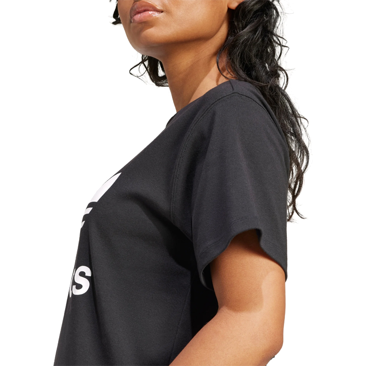 Футболка Adidas TREFOIL TEE XXS Черный Женский photo 5
