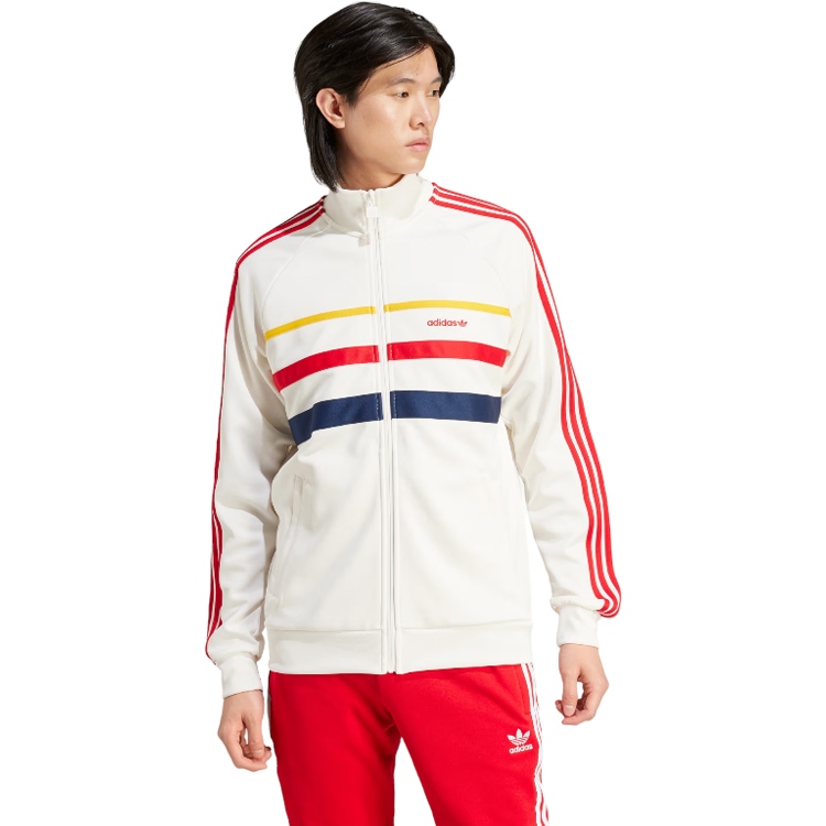 Hanorac pt bărbați Adidas THE FIRST TT S Alb photo 3