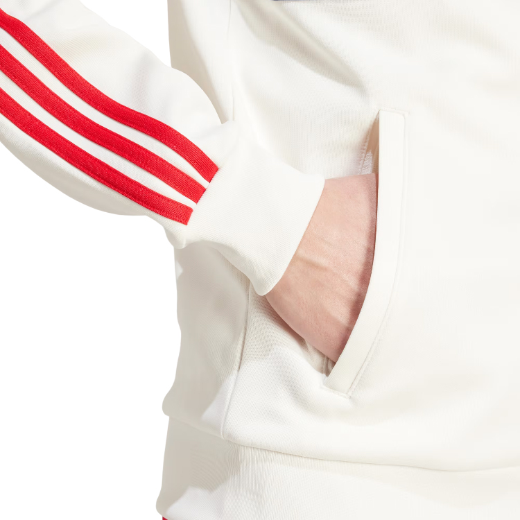 Hanorac pt bărbați Adidas THE FIRST TT S Alb photo 5