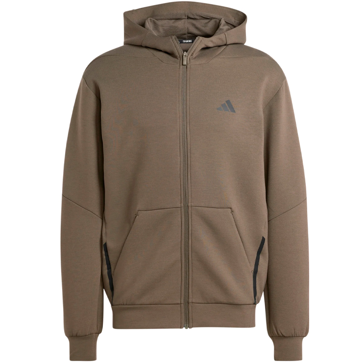 Hanorac pt bărbați Adidas D4T FULL-ZIP HO S Verde photo 1 Hanorac pt bărbați Adidas D4T FULL-ZIP HO S Verde photo 1