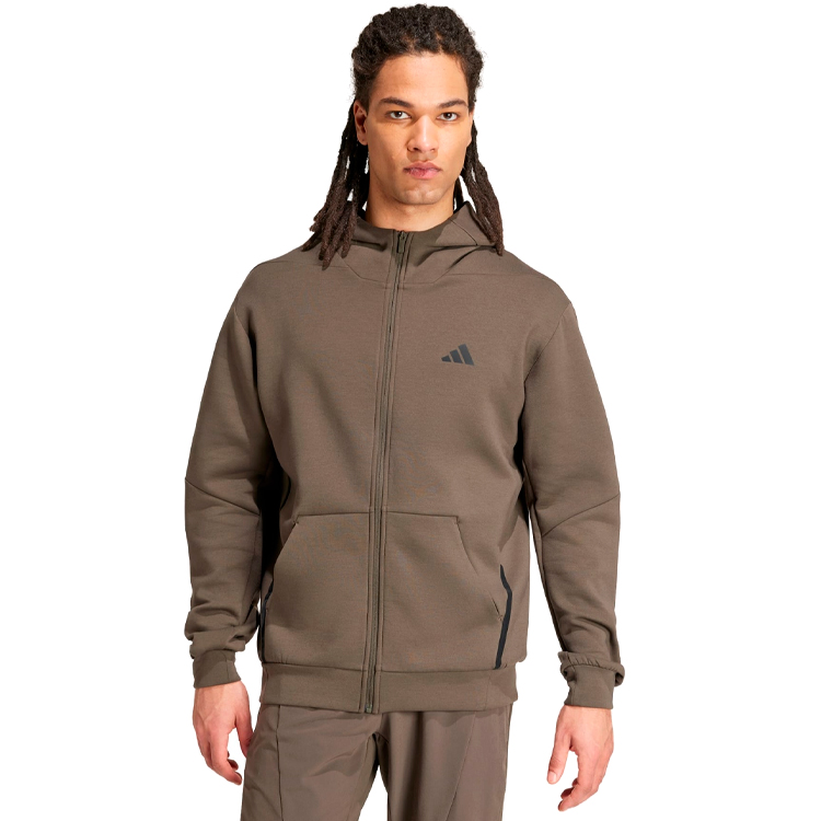 Hanorac pt bărbați Adidas D4T FULL-ZIP HO S Verde photo 4