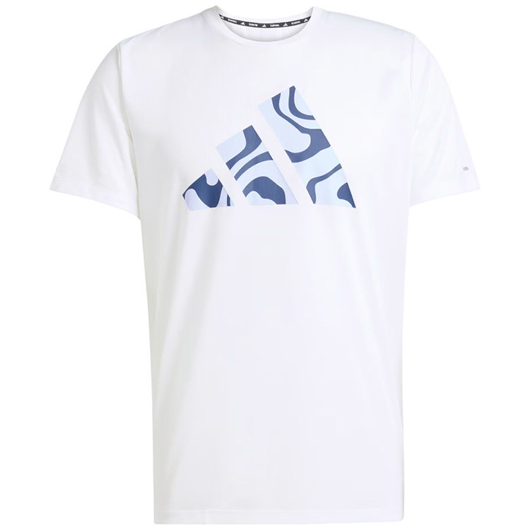 Футболка мужская Adidas RUN IT BL TEE M S Белый photo 1 Футболка мужская Adidas RUN IT BL TEE M S Белый photo 1