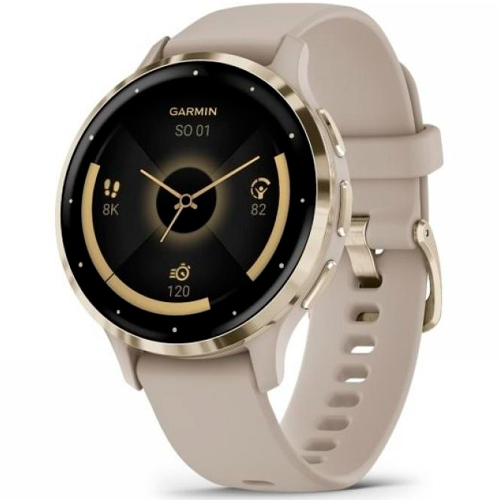 Garmin Venu 3S, French Gray / Soft Gold photo 1