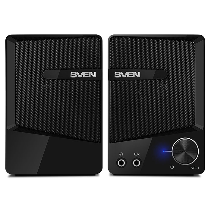 Boxe SVEN 248 / 2.0 / 6W RMS / USB power supply / Black photo 2
