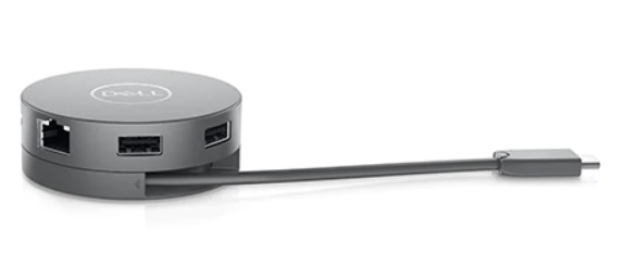 Dell Adapter - DA310 USB-C Docking, 2xUSB 3.1 Gen 2, 1xUSB-C 3.1 Gen 2, 1xHDMI, 1xVGA, 1xDP, 1xEthernet 1000 - RJ-45, Wake on LAN, 90W Power Deliver photo 1