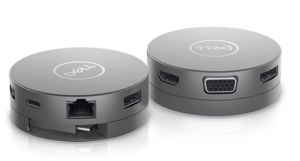 Dell Adapter - DA310 USB-C Docking, 2xUSB 3.1 Gen 2, 1xUSB-C 3.1 Gen 2, 1xHDMI, 1xVGA, 1xDP, 1xEthernet 1000 - RJ-45, Wake on LAN, 90W Power Deliver thumbnav 2