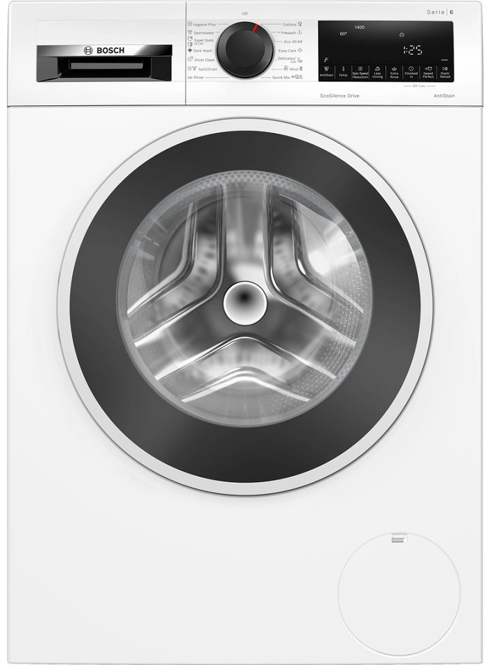 Стиральная машина Bosch WGG14402BY 9 кг / 1400 об/мин / A / Белый photo 1 Стиральная машина Bosch WGG14402BY 9 кг / 1400 об/мин / A / Белый photo 1
