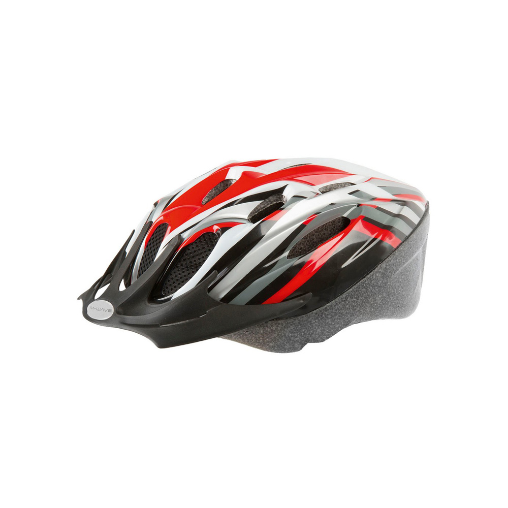 Casca de bicicleta M-WAVE M-WAVE Active bicycle helmet Red M Negru-rosu 731034 photo 1