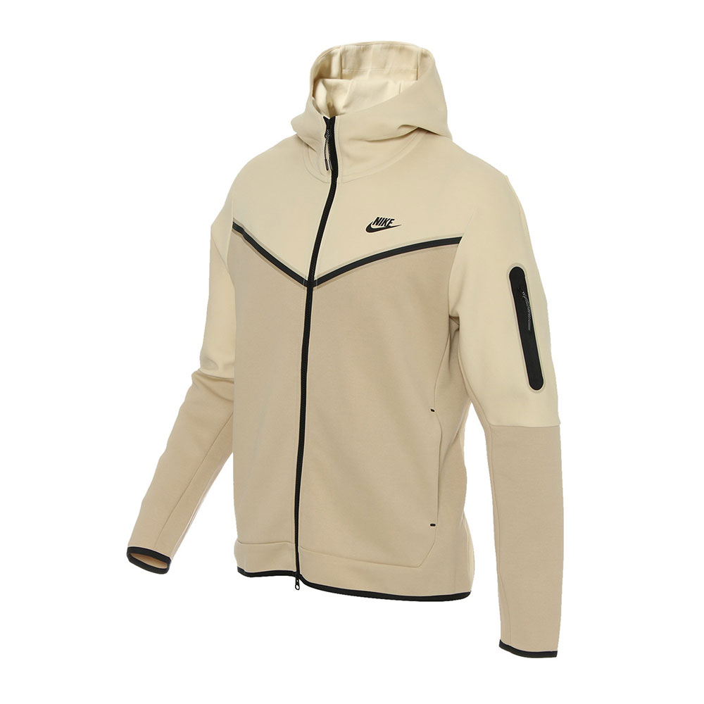 Hanorac pt bărbați Nike M NSW TCH FLC HOODIE FZ WR L Bej photo 1 Hanorac pt bărbați Nike M NSW TCH FLC HOODIE FZ WR L Bej photo 1