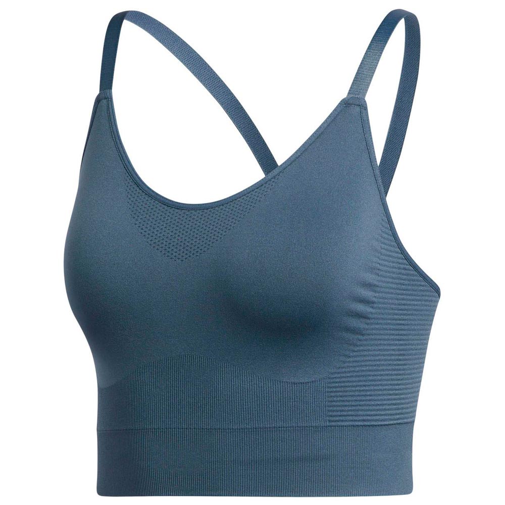 Спортивное бра Adidas SEAMLESS BRA / Женский / S / Серый photo 1 Спортивное бра Adidas SEAMLESS BRA / Женский / S / Серый photo 1