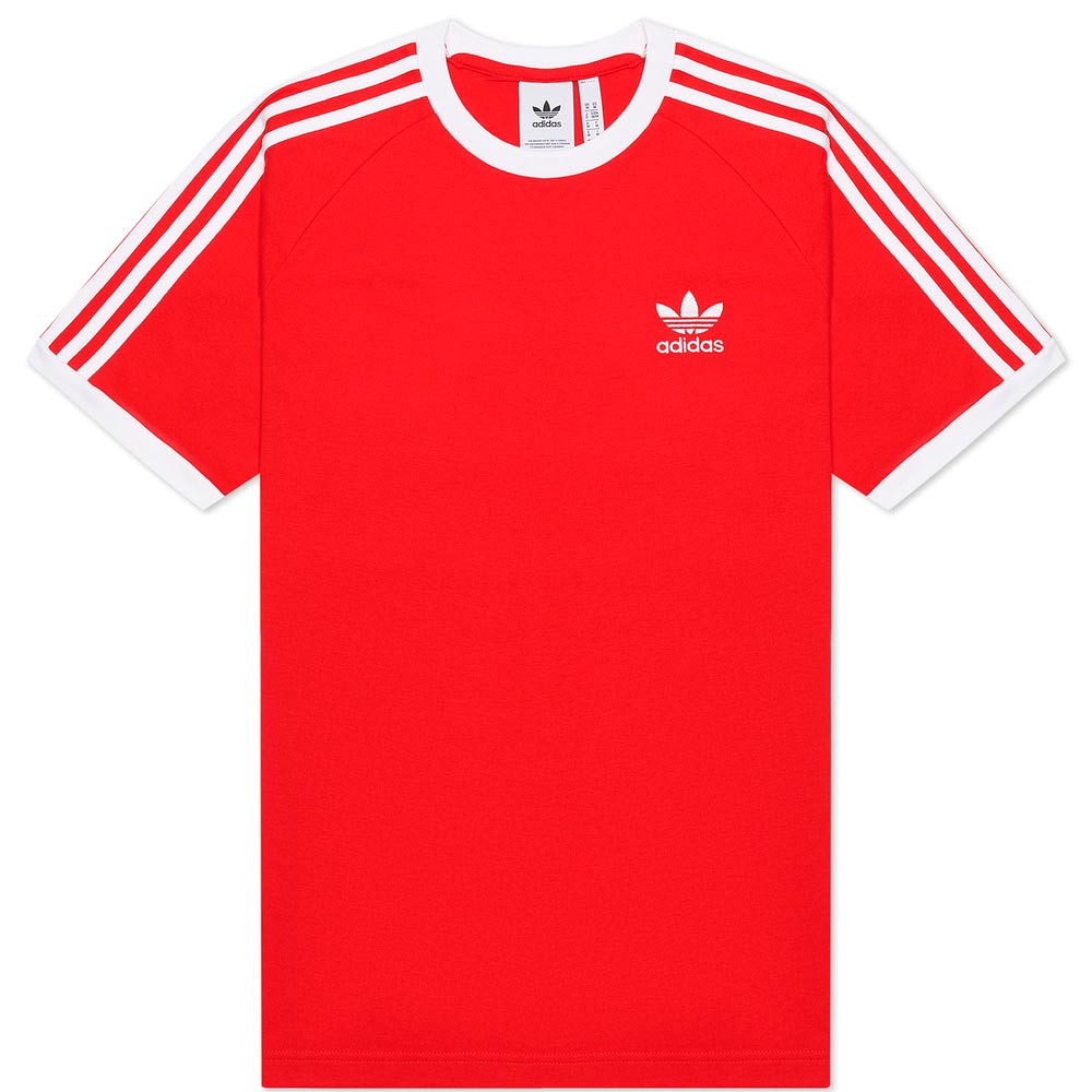 Tricou bărbătesc Adidas 3-STRIPES TEE S Rosu photo 1 Tricou bărbătesc Adidas 3-STRIPES TEE S Rosu photo 1