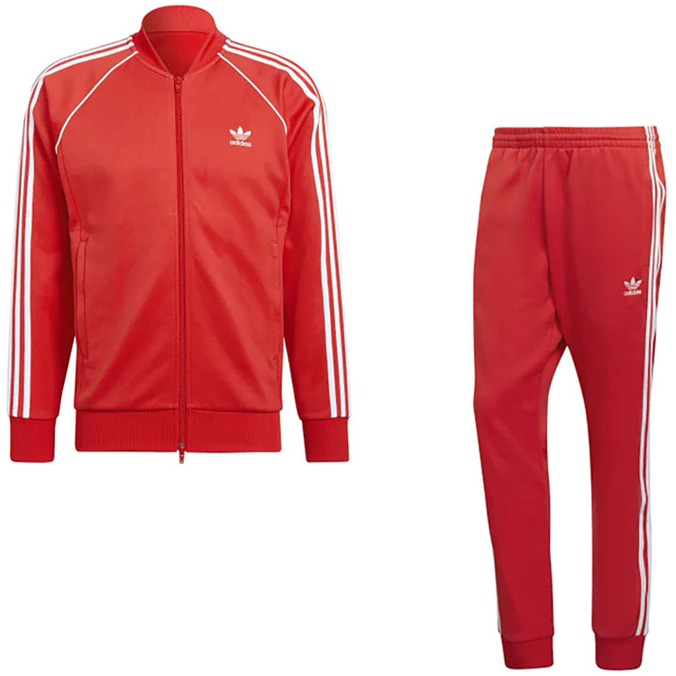 Trening pt Barbati Adidas SST TP P BLUE S Rosu photo 2