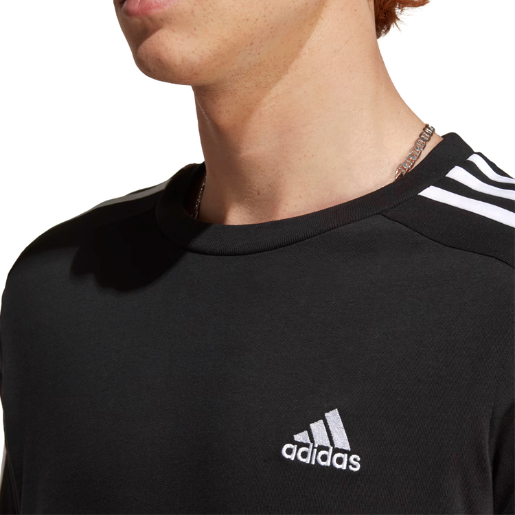 Футболка мужская Adidas M 3S SJ T S Черный photo 2