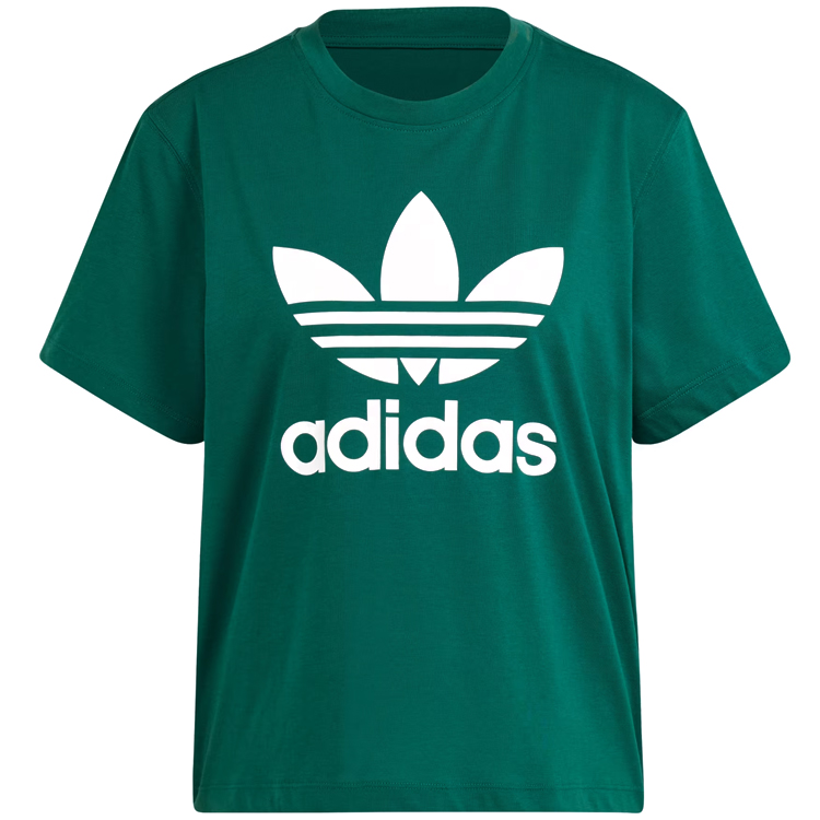 Tricou Adidas TRFL TEE BOXY XXS Verde Femei photo 1 Tricou Adidas TRFL TEE BOXY XXS Verde Femei photo 1