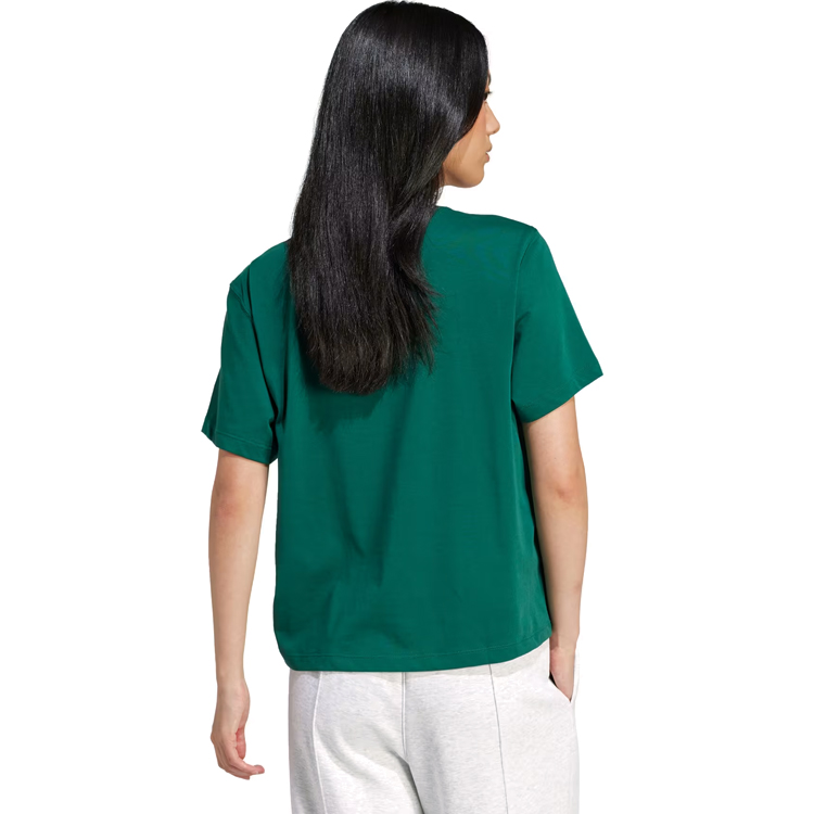 Tricou Adidas TRFL TEE BOXY XXS Verde Femei photo 3