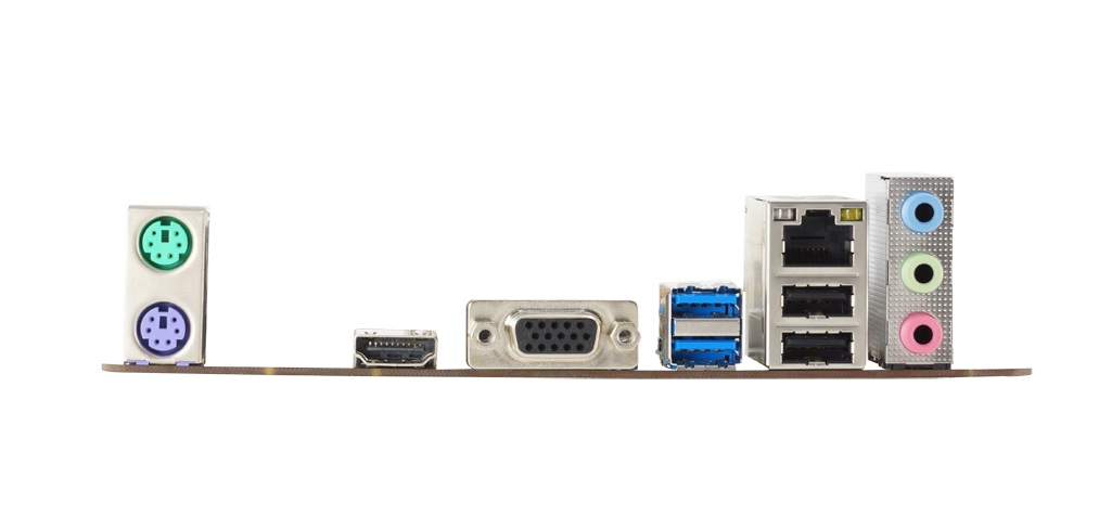 BIOSTAR A68N-2100K, MB + CPU onboard: Dual-core AMD E1-6010 1.35GHz, 2xDDR3-1600, AMD Radeon R2 Graphics, support HDCP, VGA, HDMI, 1x PCI-Ex16, 2xSATA3, COM+LPT headers, ALC887 7.1-Ch HDA, 1xGbE LAN, 2xUSB3.2 Gen1, 2xUSB 2.0, mini-ITX photo 3