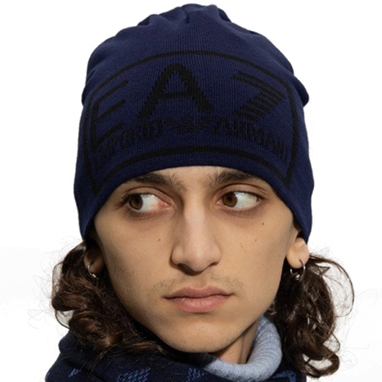 Caciula EA7 EMPORIO ARMANI BEANIE HAT M Albastru photo 2