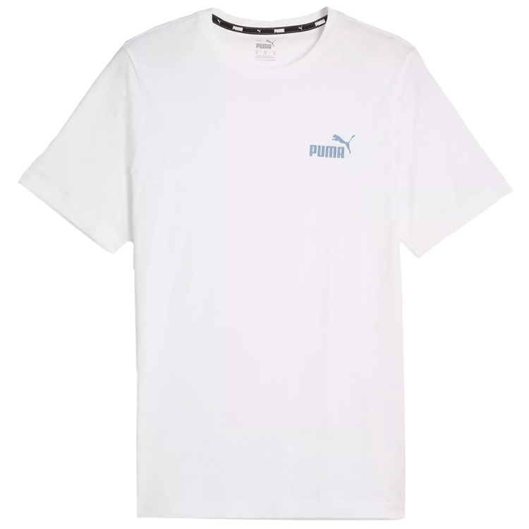 Tricou bărbătesc Puma ESS Small Logo Tee M Alb photo 1 Tricou bărbătesc Puma ESS Small Logo Tee M Alb photo 1
