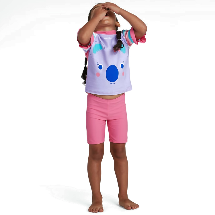 Costum de baie Speedo JAMMER RASH TOP  / Femei / 6Y / Violet photo 2