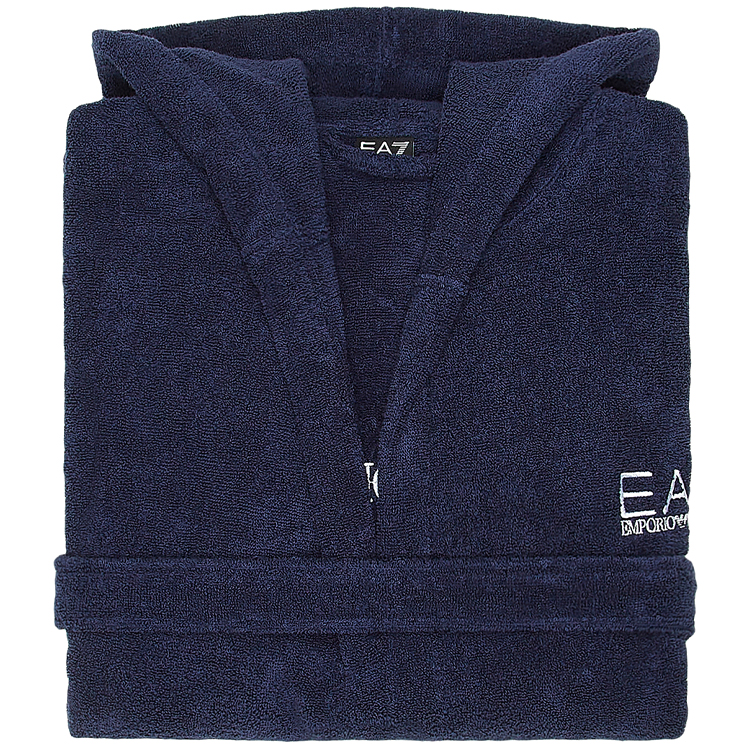 Halat de baie EA7 EMPORIO ARMANI BATHROBE ACTIVE/Albastru photo 2