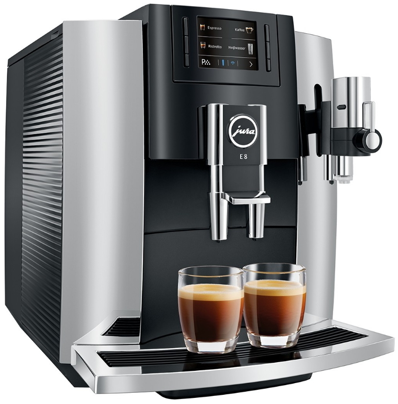 Aparat de cafea Espresso JURA E8 Chrome, 15235 / 15 bar / Espresso photo 8