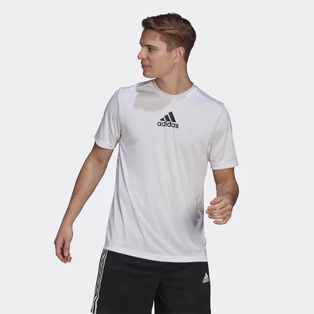 Tricou bărbătesc Adidas M 3S BACK TEE S Alb photo 2