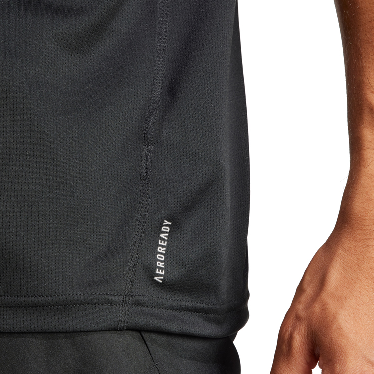 Tricou bărbătesc Adidas RUN IT TEE XS Negru photo 4