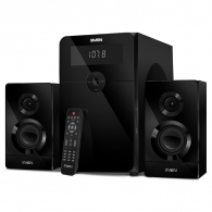 Boxe 2.1 SVEN MS-2250 / 80W RMS / Bluetooth / FM-tuner / USB / SD card / Black thumbnav 1