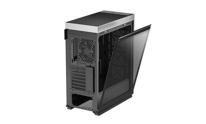 Carcasa DEEPCOOL CL500 / no PSU / Side panel / 1x120mm / ATX / Black photo 6