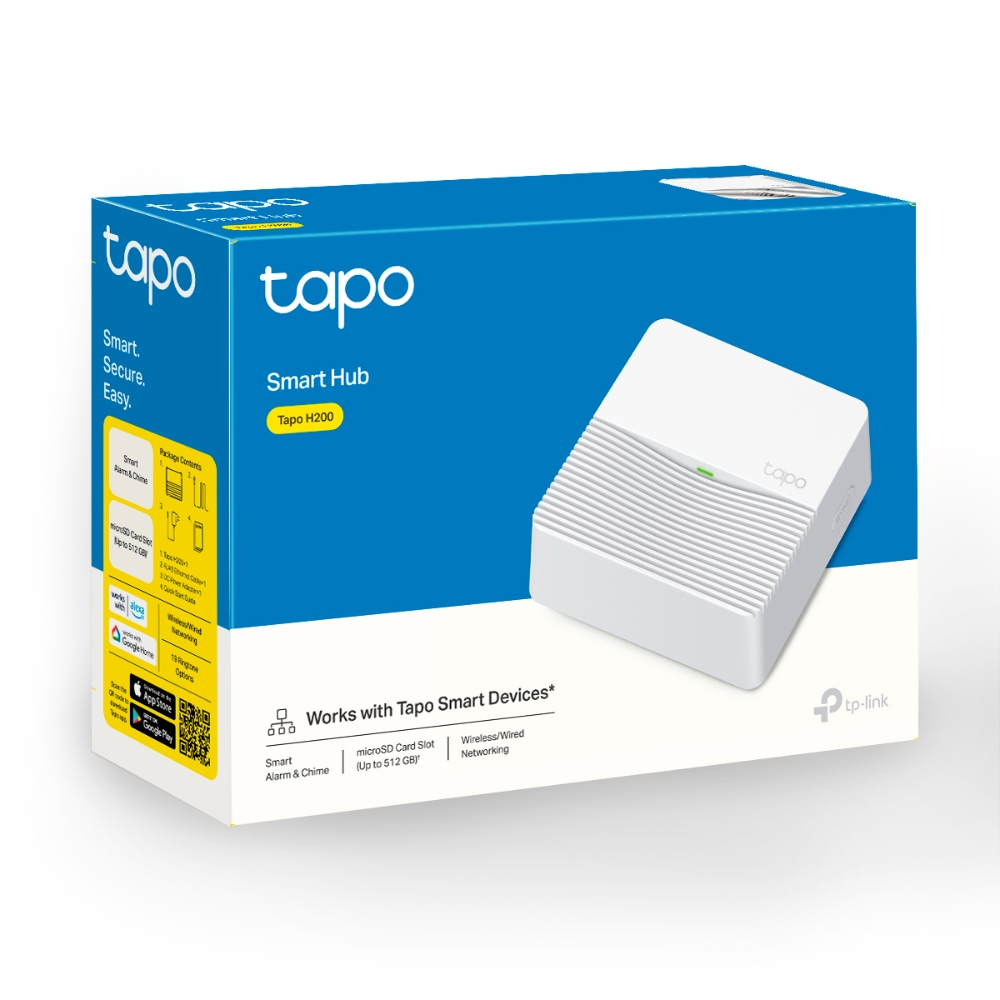 Smart IoT Hub TP-LINK Tapo H200, White photo 3