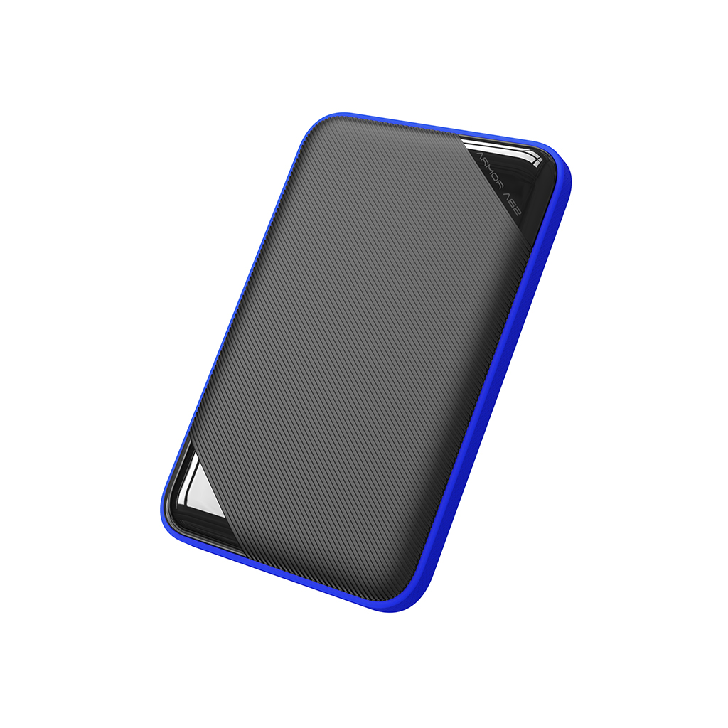 2.5” HDD Extern Silicon Power Armor A62S Game Drive / 2TB / USB3.2 Gen1 / Black/Blue photo 2