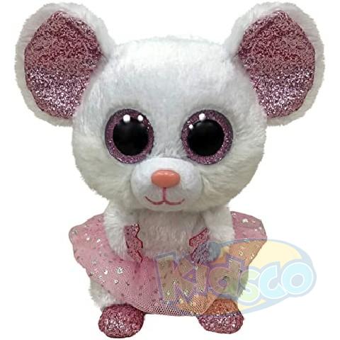 TY TY36488 Bb Nina - White Ballerina Mouse 24cm photo 1