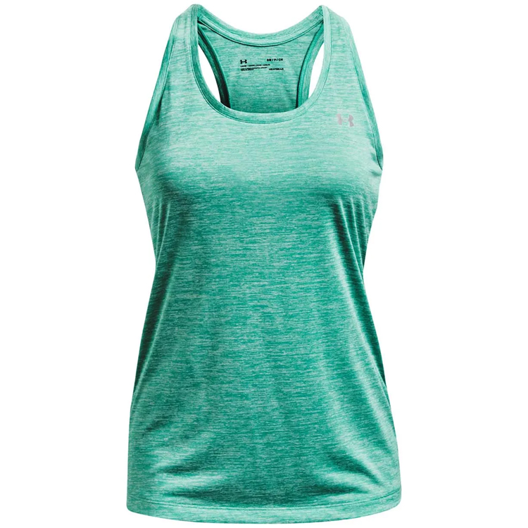 Maiou Under Armour Tech Tank - Twist / Femei / L / Verde photo 1 Maiou Under Armour Tech Tank - Twist / Femei / L / Verde photo 1