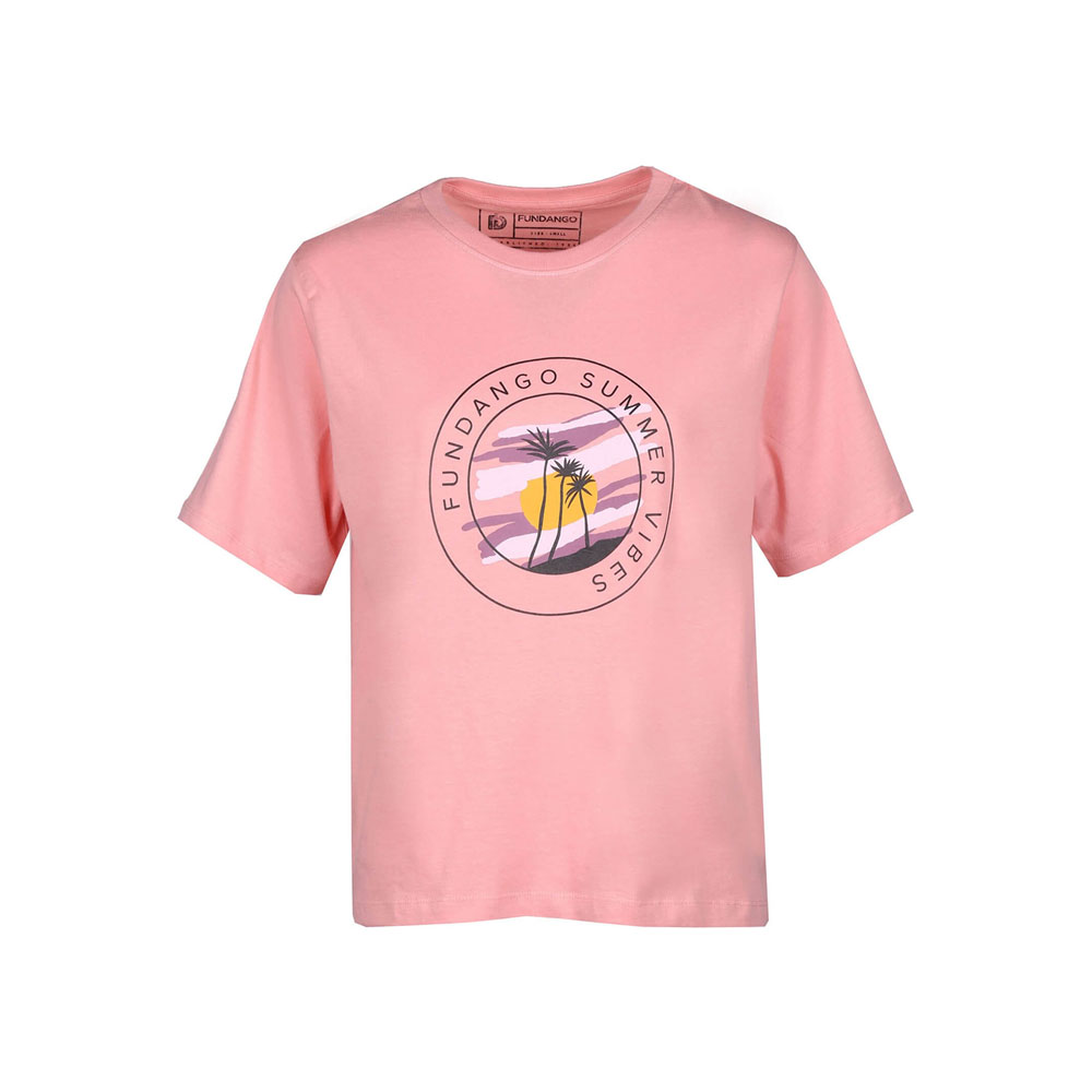 Футболка Fundango Nandelit T-shirt XS Розовый Женский photo 1 Футболка Fundango Nandelit T-shirt XS Розовый Женский photo 1
