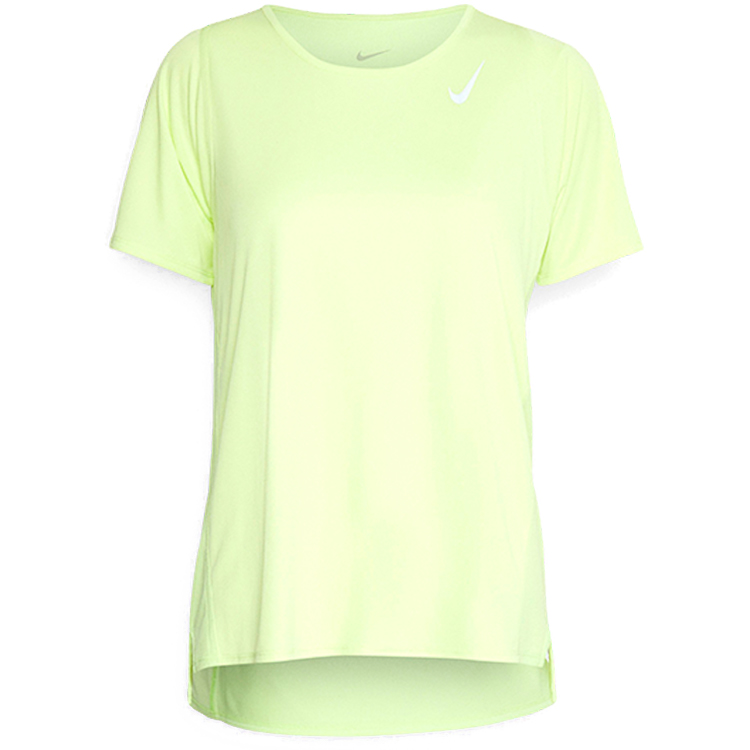 Футболка Nike W NK DF RACE TOP SS / Женский / L / Желтый photo 1