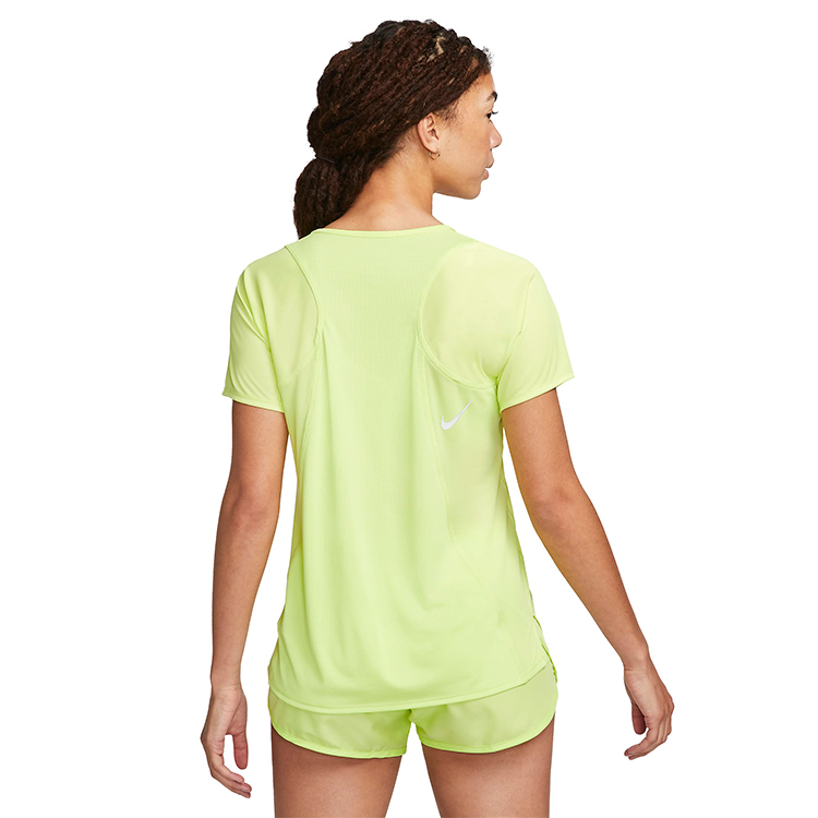 Футболка Nike W NK DF RACE TOP SS / Женский / L / Желтый photo 5