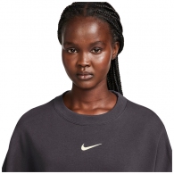 Hanorac Nike W NSW STYLE FLC CREW OOS thumbnav 5