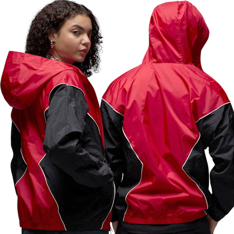 Hanorac pt bărbați Nike M J DRAFT JKT XS Negru-rosu photo 3