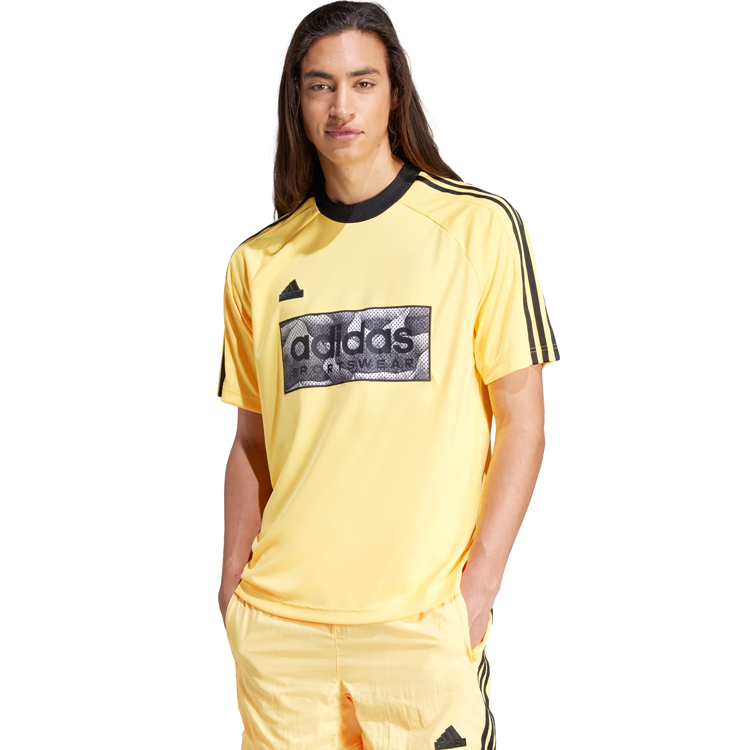 Tricou bărbătesc Adidas M TIRO AOP JSY S Oranj photo 3