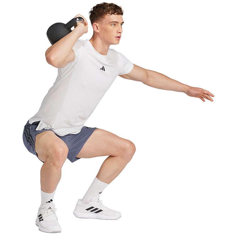 Sorti de bărbați Adidas POWER 3S SHORT XS Gri photo 2