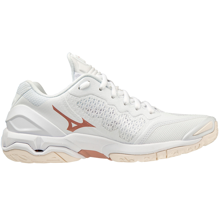 Кроссовки Mizuno WAVE STEALTH V / Женский / 37 / Белый/Розовый photo 2