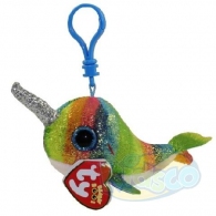 TY TY36560 Bb Nori - Multicolor Narwhal 8.5cm thumbnav 1