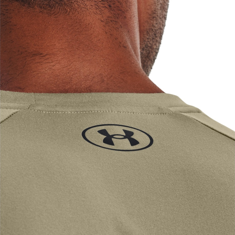 Tricou bărbătesc Under Armour UA TECH 2.0 WORDMARK  SS LG Bej photo 5